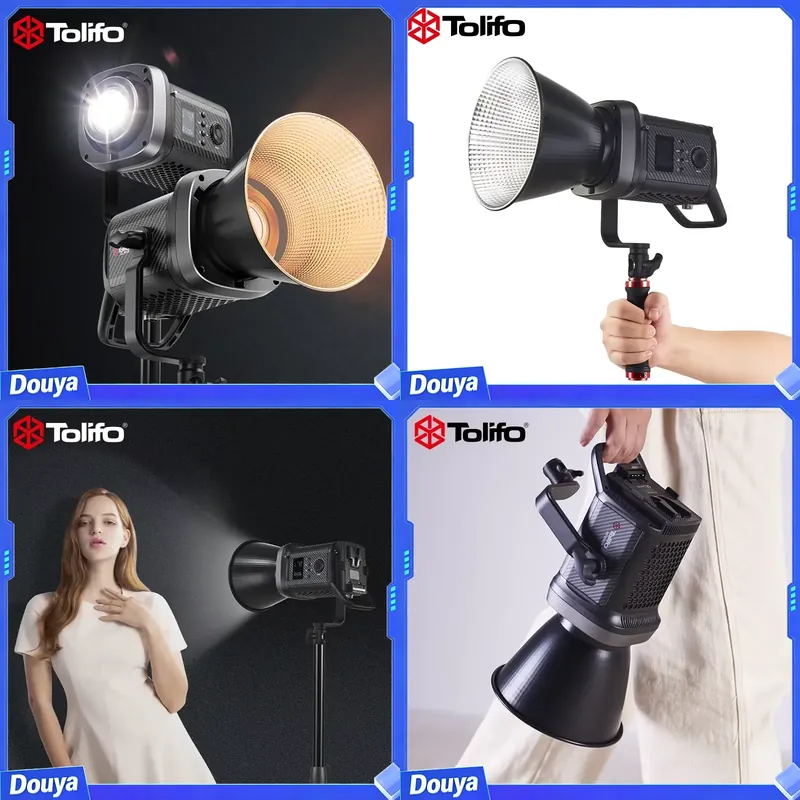 Photography Videos Free - Tolifo SK-200DB 200W LUCE VIDEO LED