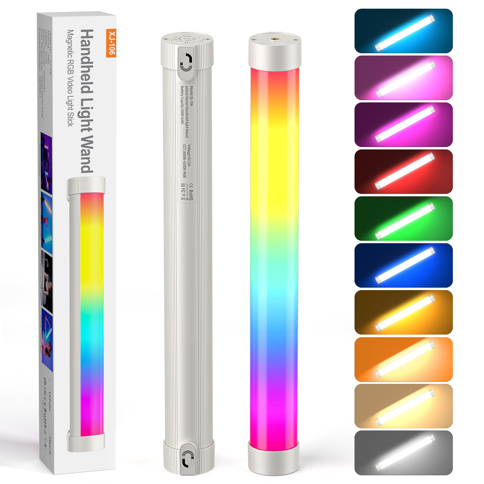 Photography Videos Free - Bastone luminoso portatile con luce RGB