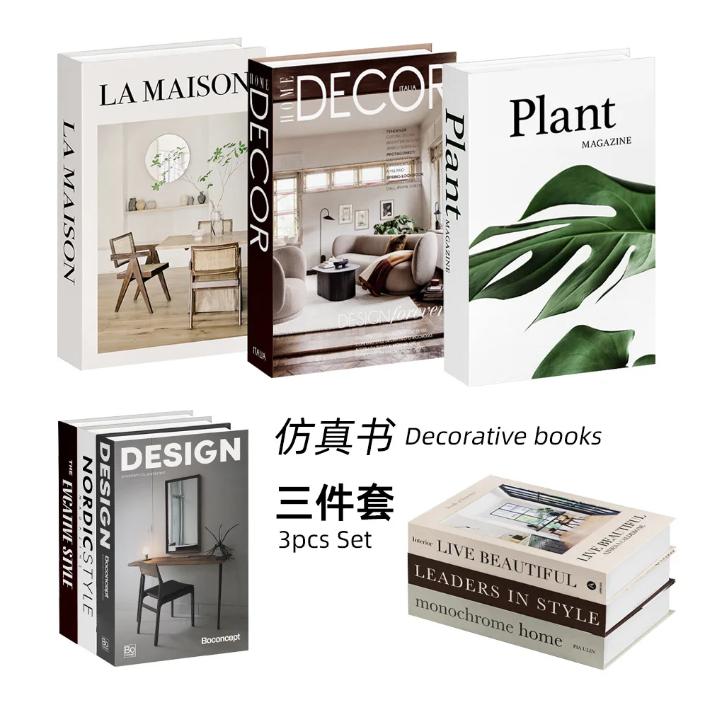 Set di 3 Libri Decorativi di S - Photography Book recensione e prezzo