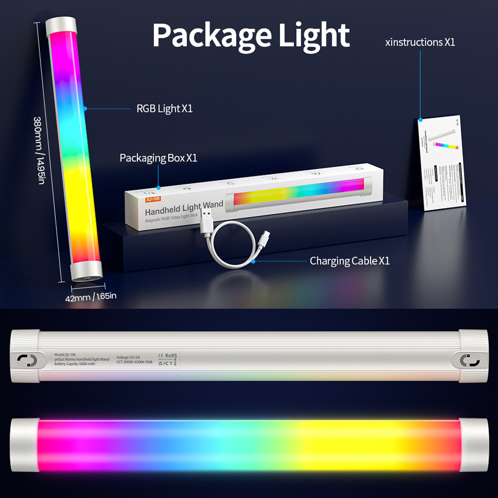 Bastone luminoso portatile con - Photography Videos Free recensione e prezzo